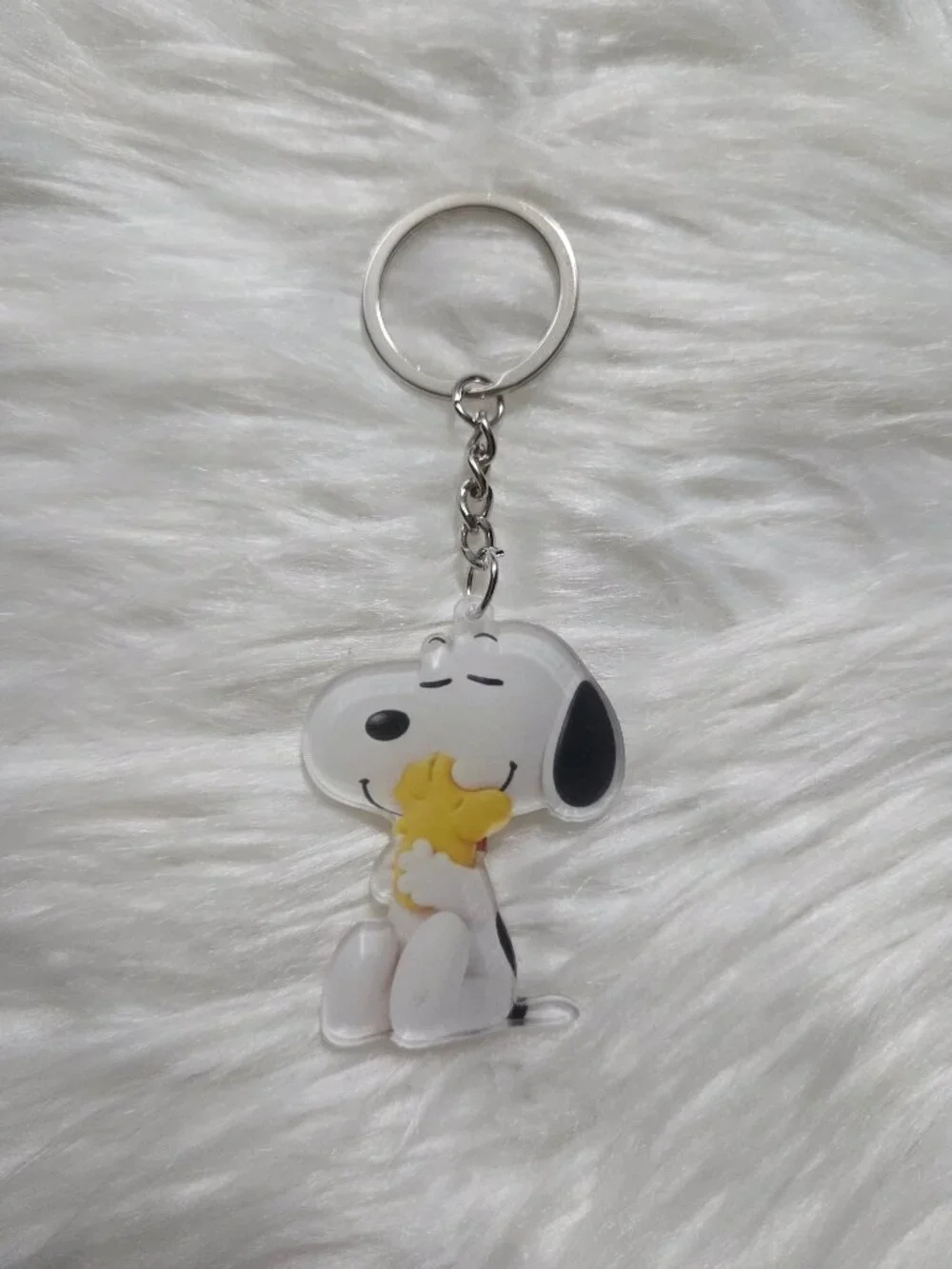 Snoopy & Woodstock Keychain